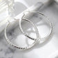 🎉Buy 1 Get 1 Free🎁Diamond-Cut Hoop Earrings for Women