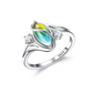✨Buy 1 Get 1 Free🔥Geometric Oval Ring with Zirconia Accents💍