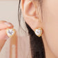 Heart-Shaped Crystal Necklace & Earring Set