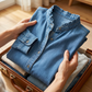 🔥2026 Hot Sale🔥Women's Casual Ruffle V-Neck Shirt