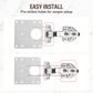 🚪 50% OFF🔧 Hinge Repair Plate – Fix Loose Cabinet Doors Fast, No Replacement – Stainless Steel & Dual-Sided 🛠️