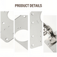 🚪 50% OFF🔧 Hinge Repair Plate – Fix Loose Cabinet Doors Fast, No Replacement – Stainless Steel & Dual-Sided 🛠️