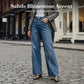 👖2026 Hot Sale 50% OFF💥Women's Rhinestone-Embellished Wide-Leg Jeans