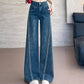 👖2026 Hot Sale 50% OFF💥Women's Rhinestone-Embellished Wide-Leg Jeans