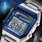 🔥Hot Sale Deals-Digital Watch with Square Display & Luminous Backlight ⌚