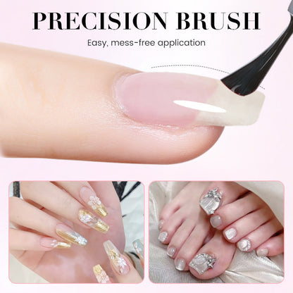 ⚡Buy 1 Get 1 Free⚡Nail Glue With Brush Applicator