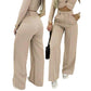 ✨🔥Women's High-Waist Wide-Leg Solid Color Trousers💞