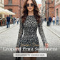 👗Women's Leopard Print Bodycon Mini Dress