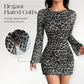 👗Women's Leopard Print Bodycon Mini Dress