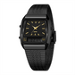 ⌚ 50% OFF! 💥 Retro Style Square Face Multifunction Watch – Dual Display, Zinc Alloy, Stainless Steel ✨