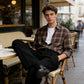 Casual Solid Color Straight-Leg Pants