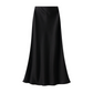 🔥Hot Sale🔥Women's Lustrous High-Waist Satin Skirt