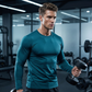 Men's Long Sleeve Quick-Dry Athletic Shirts