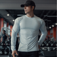 Men's Long Sleeve Quick-Dry Athletic Shirts