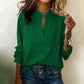 💟New Arrival💟Women's V-Neck Long Sleeve Blouse