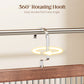 🏵️360° Swivel Multi-Hook Wardrobe Organizer-10 Clips