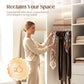 🏵️360° Swivel Multi-Hook Wardrobe Organizer-10 Clips