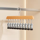 🏵️360° Swivel Multi-Hook Wardrobe Organizer-10 Clips