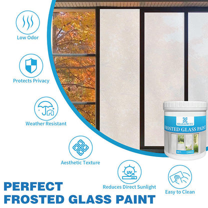 🎁Buy 2 Get 1 Free🔥Frosted Glass Paint 2026 – Quick-Drying, Water-Resistant & Elegant Frosted Effect 🌫️✨