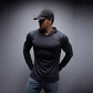 Men's Stretch-Fit Long Sleeve Fitness Hoodie