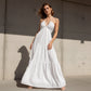 Halter Neck Backless Tiered Maxi Dress