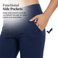 ⚡50% OFF⚡Drawstring Waist Cropped Sweatpants – Soft Polyester, Capri-Length & Side Pockets