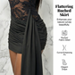Women's Lace Patchwork Mini Bodycon Dress