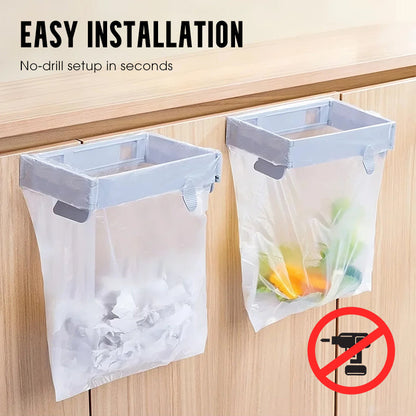 🔥Buy 1 Get 1 Free🔥No-Drill Wall-Mounted Folding Trash Bag Holder