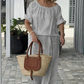 💟 50%OFF⏰Drawstring Top & Pants-Women's Loungewear Set, Casual Daily Style