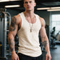 💪 50% OFF NOW! 🏋️‍♂️ Men's Cotton Fitness Tank Top-Comfort & Breathability ☁️