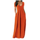 🍃Women's Round Neck Short Sleeve Casual Soft Fabric Long Dress