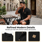 👔 Men's Summer Casual Button-Up Shirt – Stand Collar, Breathable & Relaxed Fit ✨