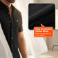 👔 Men's Summer Casual Button-Up Shirt – Stand Collar, Breathable & Relaxed Fit ✨
