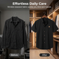 👔 Men's Summer Casual Button-Up Shirt – Stand Collar, Breathable & Relaxed Fit ✨