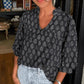 Women's Casual Flowy Printed Top