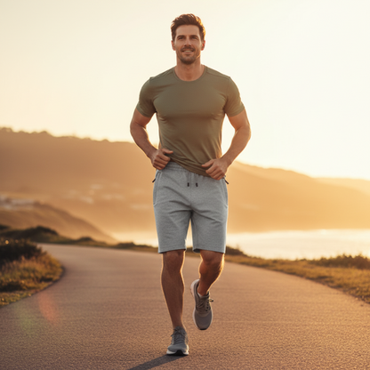 Men's Casual High-Stretch Sports Shorts