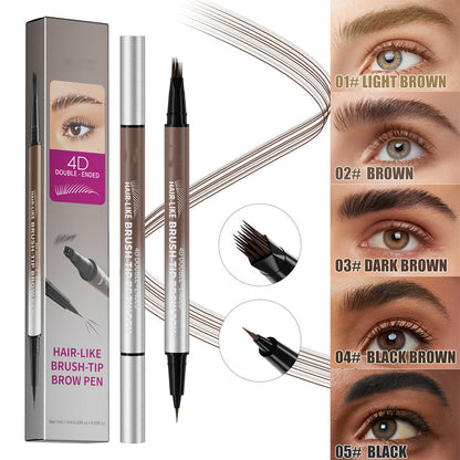 ⚡Buy 1 Get 1 Free⚡2-in-1 Waterproof Liquid Brow Pen