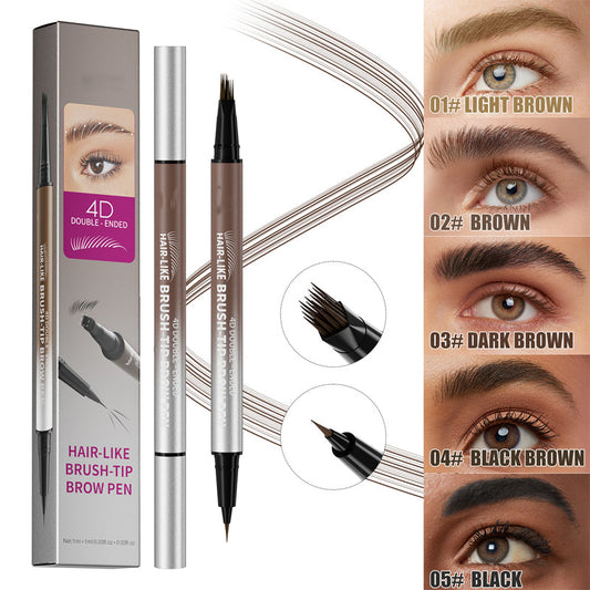 ⚡Buy 1 Get 1 Free⚡2-in-1 Waterproof Liquid Brow Pen
