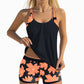 👙Women's Print Tankini & Shorts 2-Piece Swimwear Set