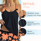 👙Women's Print Tankini & Shorts 2-Piece Swimwear Set