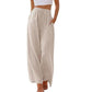 🌷Summer Special Offer: 49% Off🍃👖Women's Casual Lightweight Plain Trousers