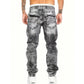 😎Fashion New👖Men's Fashion Creative Stretch Denim Jeans