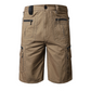 Men's Casual Cargo Shorts with Multiple Pockets