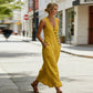 👗2026 New Arrival🌼Women's Sleeveless V-Neck Maxi Dress with Pockets