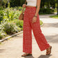 👖50% OFF!✨Women's Smocked High Waist Wide Leg Pants – Flattering, Breezy, Chic 🌸