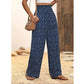 👖50% OFF!✨Women's Smocked High Waist Wide Leg Pants – Flattering, Breezy, Chic 🌸