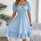 🩷Hot Sale👗Summer Casual Ruffle Hem Midi Dress