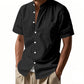 Men's Casual Button-Down Short Sleeve Shirt