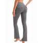 Sculpting High Waist Flared Pants