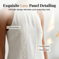 ✨50%OFF💖Women Halter Lace Panel Midi Dress